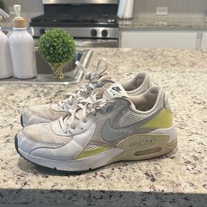 Nike Air Max Sneakers in Cream and Yellow